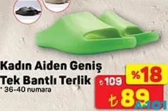 JUNO AİDEN GENİŞ TEK BANTLI TERLİK